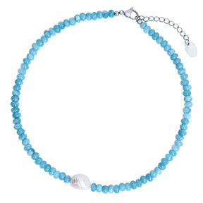 Collier de perles Jade Blossom