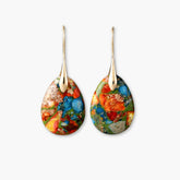 Jasper Essence Tropfenohrringe
