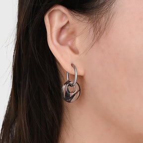 Eclipse Quarz Ohrringe