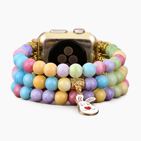 Bracelet Apple Watch extensible Pastel Paradise