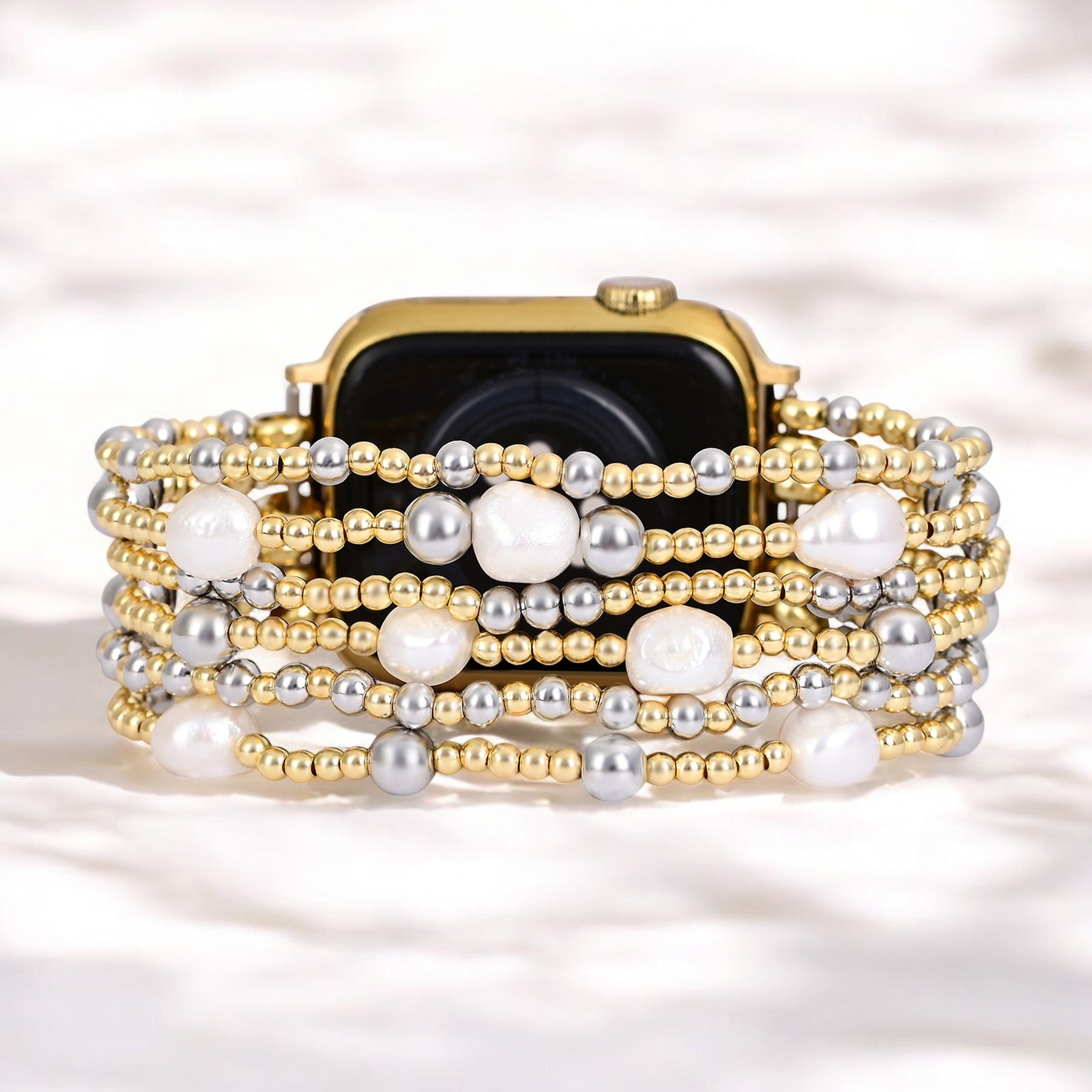 Celestial Glint Stretch Apple Watch Armband