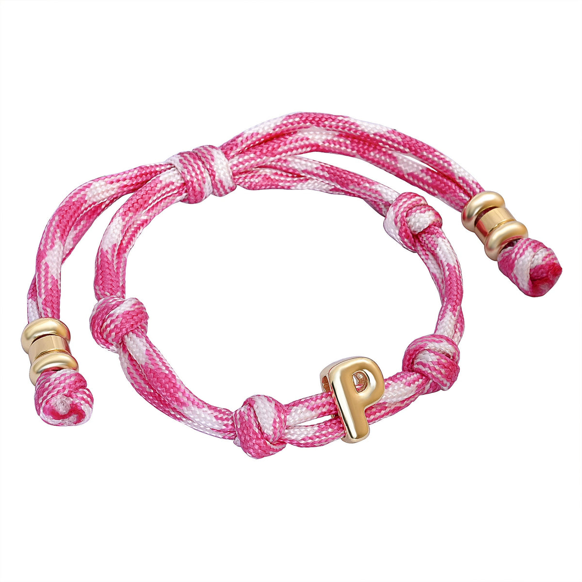 Geflochtene Initial Bracelets