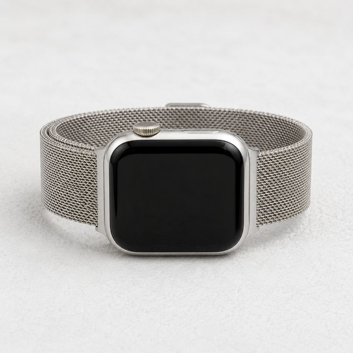 Platin Stahl Luxus Apple Watch Armband