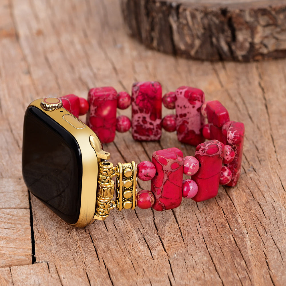 Celestial Radiance Stretch Apple Watch Armband