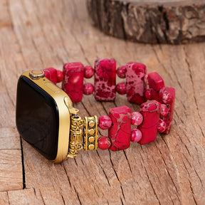 Celestial Radiance Stretch Apple Watch Armband