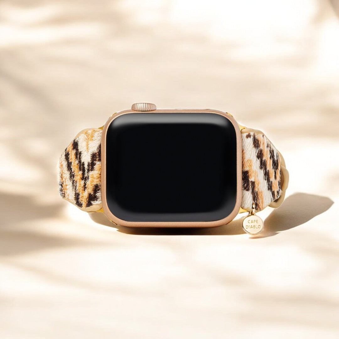 Ebony Escalade Leder Apple Watch Armband