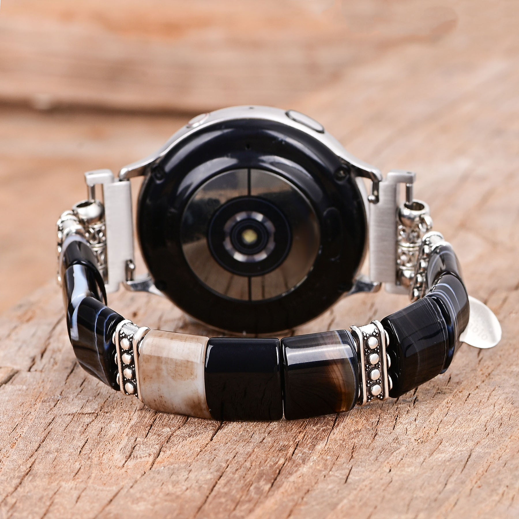 Bohemian Noir Stretch Apple Watch Armband