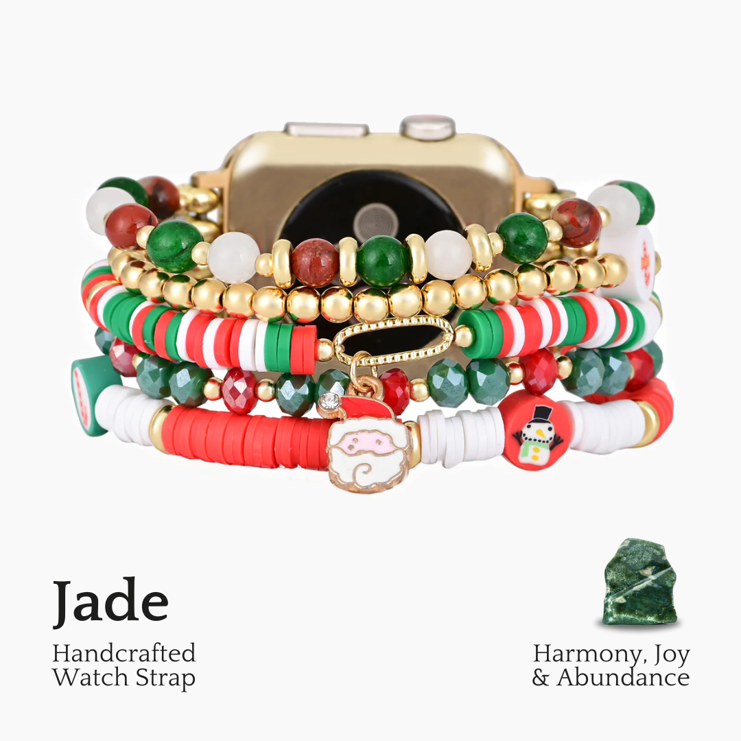 Bracelet extensible Santa Sparkle pour Apple Watch