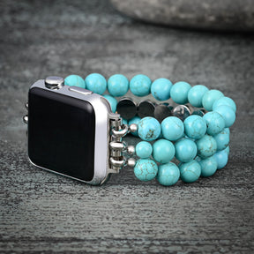 Bracelet Apple Watch Inspiration Esprit Turquoise