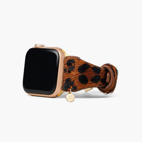 Panthera Braunes Lederarmband für Apple Watch