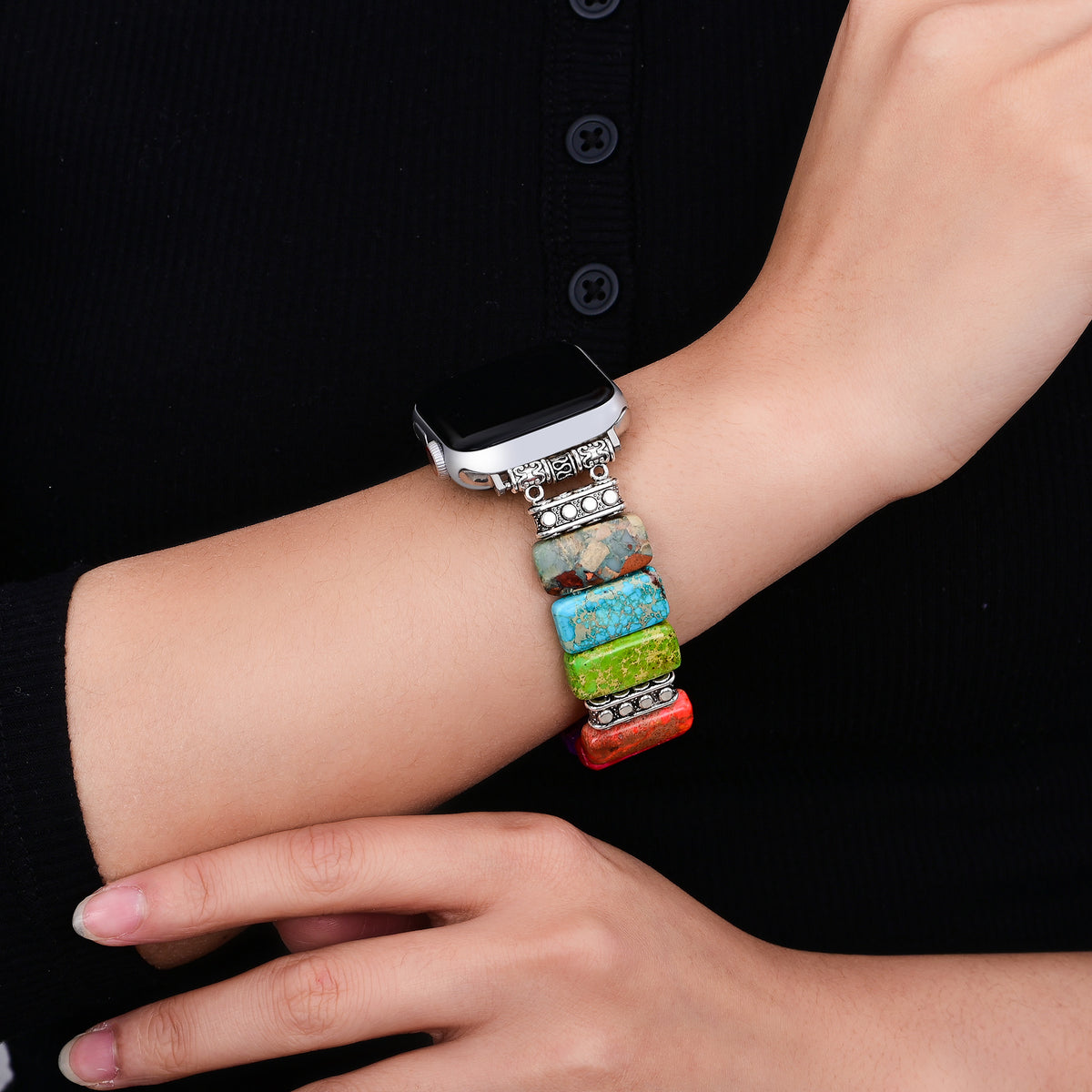 Chic Chakra Stretch Apple Watch Armband