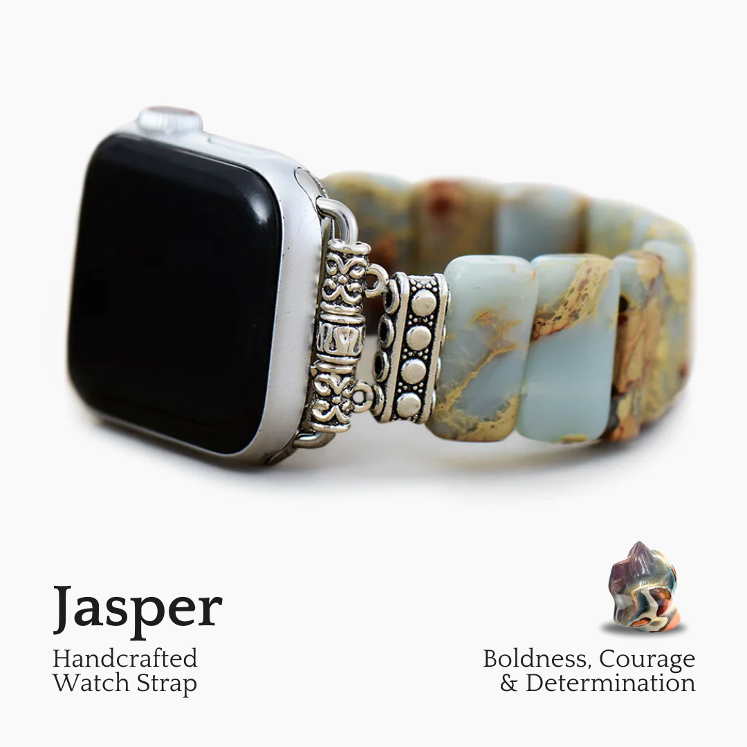 Earth Tibetan Jasper Stretch Apple Watch Armband