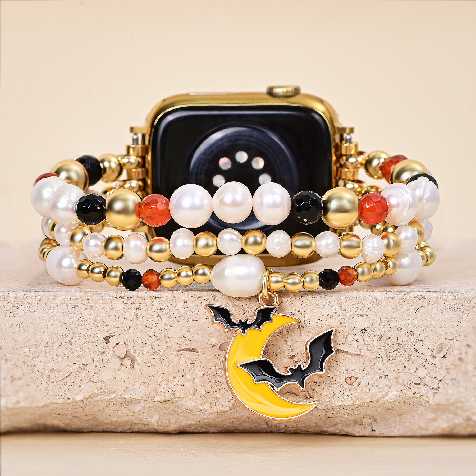 Verzaubertes Leuchten Halloween Apple Watch Armband