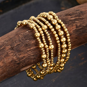 Ensemble de bracelets Golden Demure