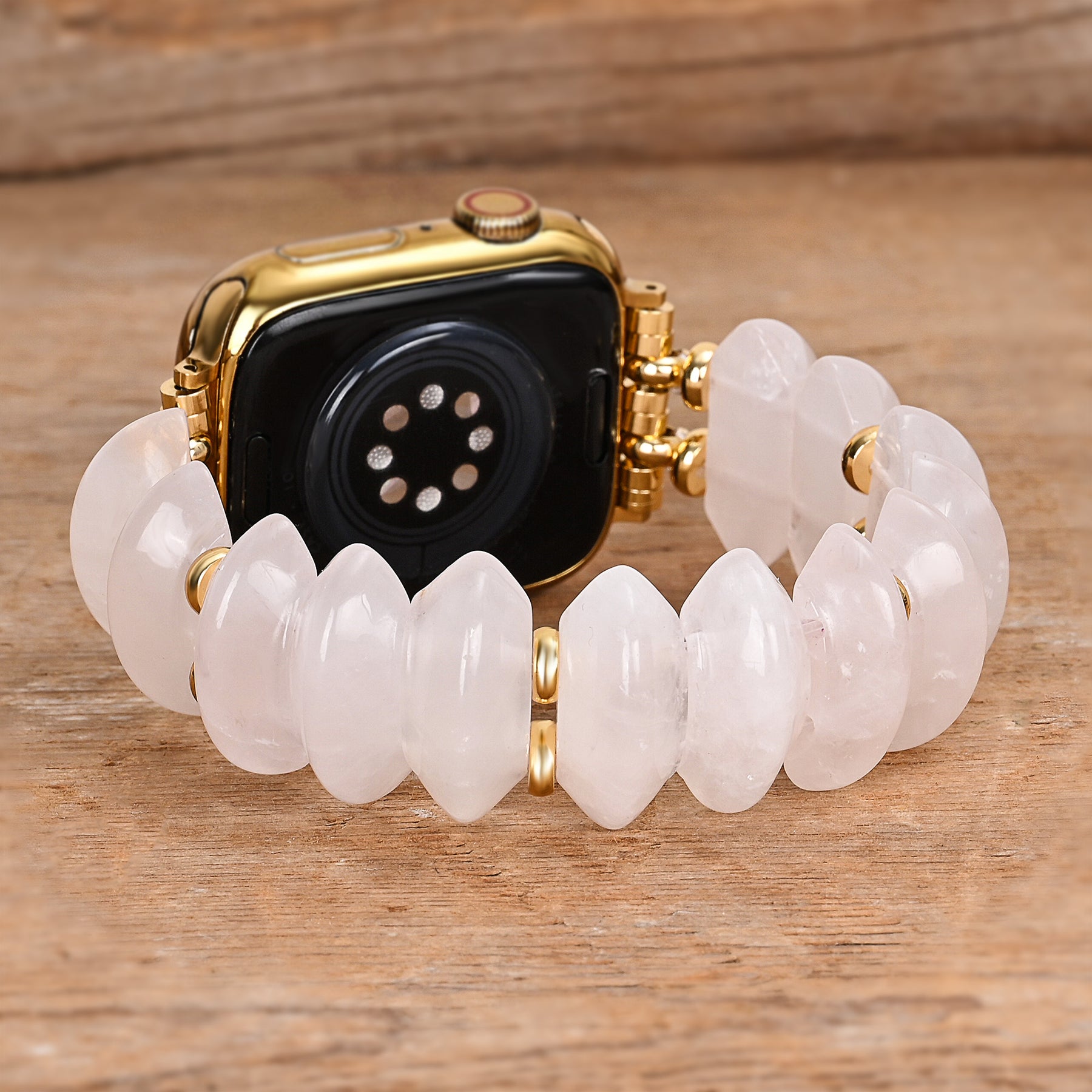 Liebevolles Quarz Stretch Apple Watch Armband