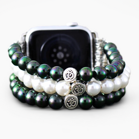 Bracelet Apple Watch extensible Galaxy Pearl