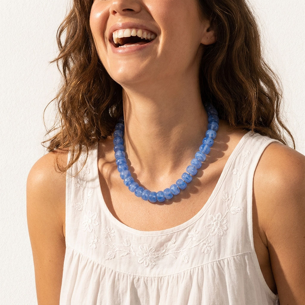 Collier imposant Blue Horizon