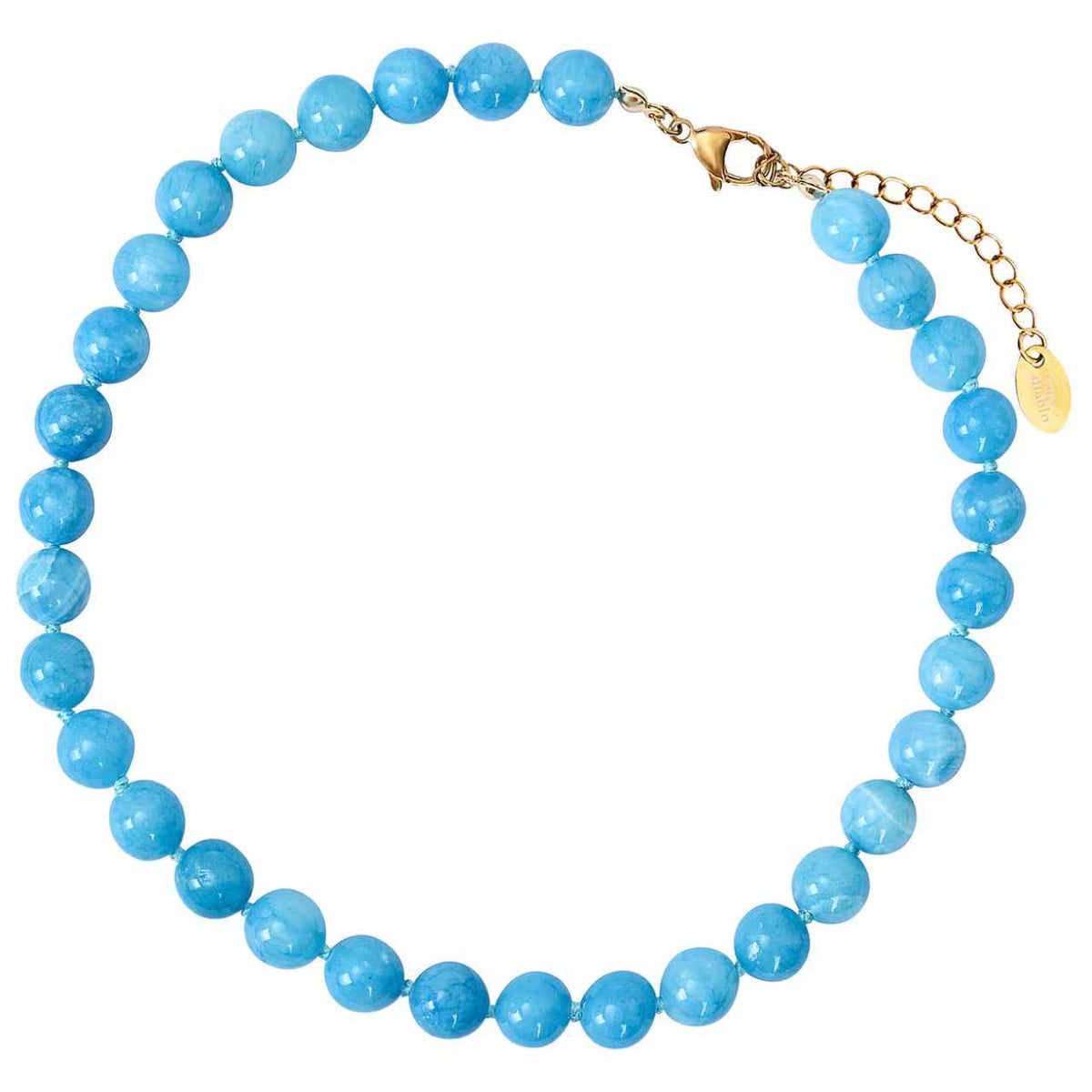 Azure Calm Halsband-Halskette