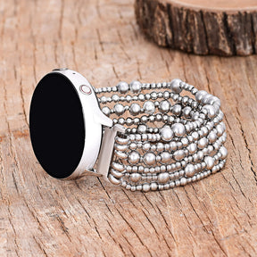 Bracelet extensible Platinum Demure pour Apple Watch