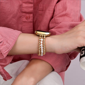Bracelet extensible Pearl Radiance pour Apple Watch