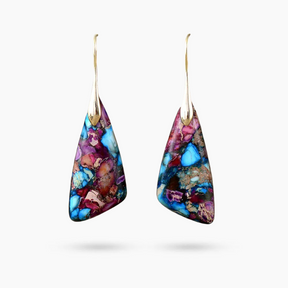 Boucles d'oreilles Mauvy Glamour Jasper