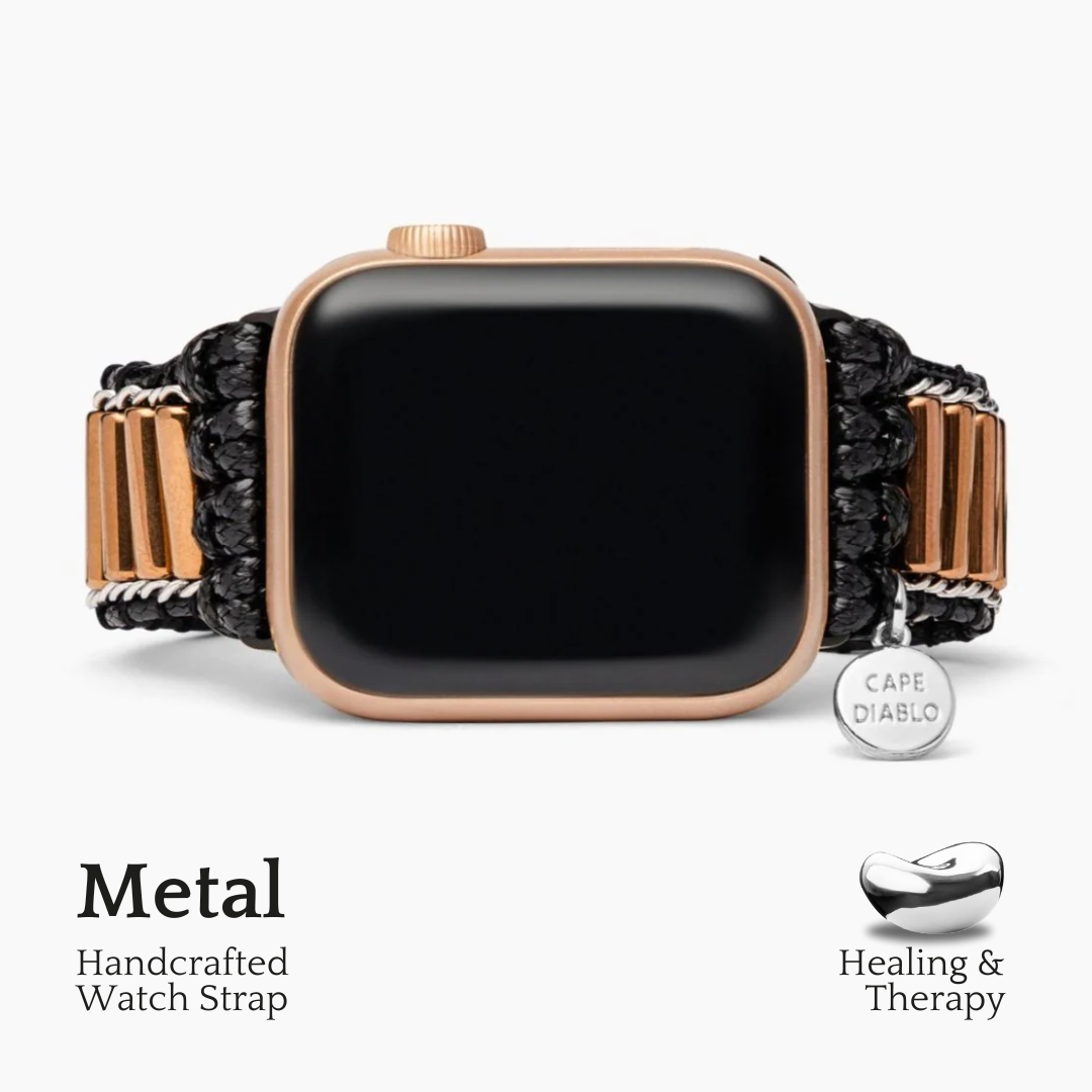 Bracelet Apple Watch Boho métallisé
