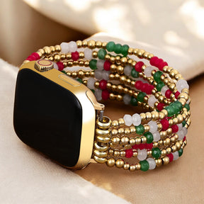 Bracelet extensible Golden Holly Cheer pour Apple Watch