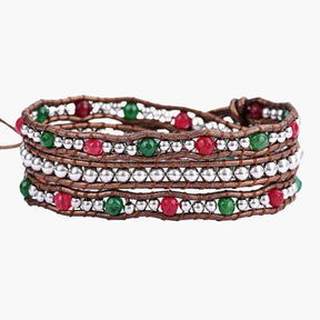 Winter Wonderland Weihnachts Wickelarmband