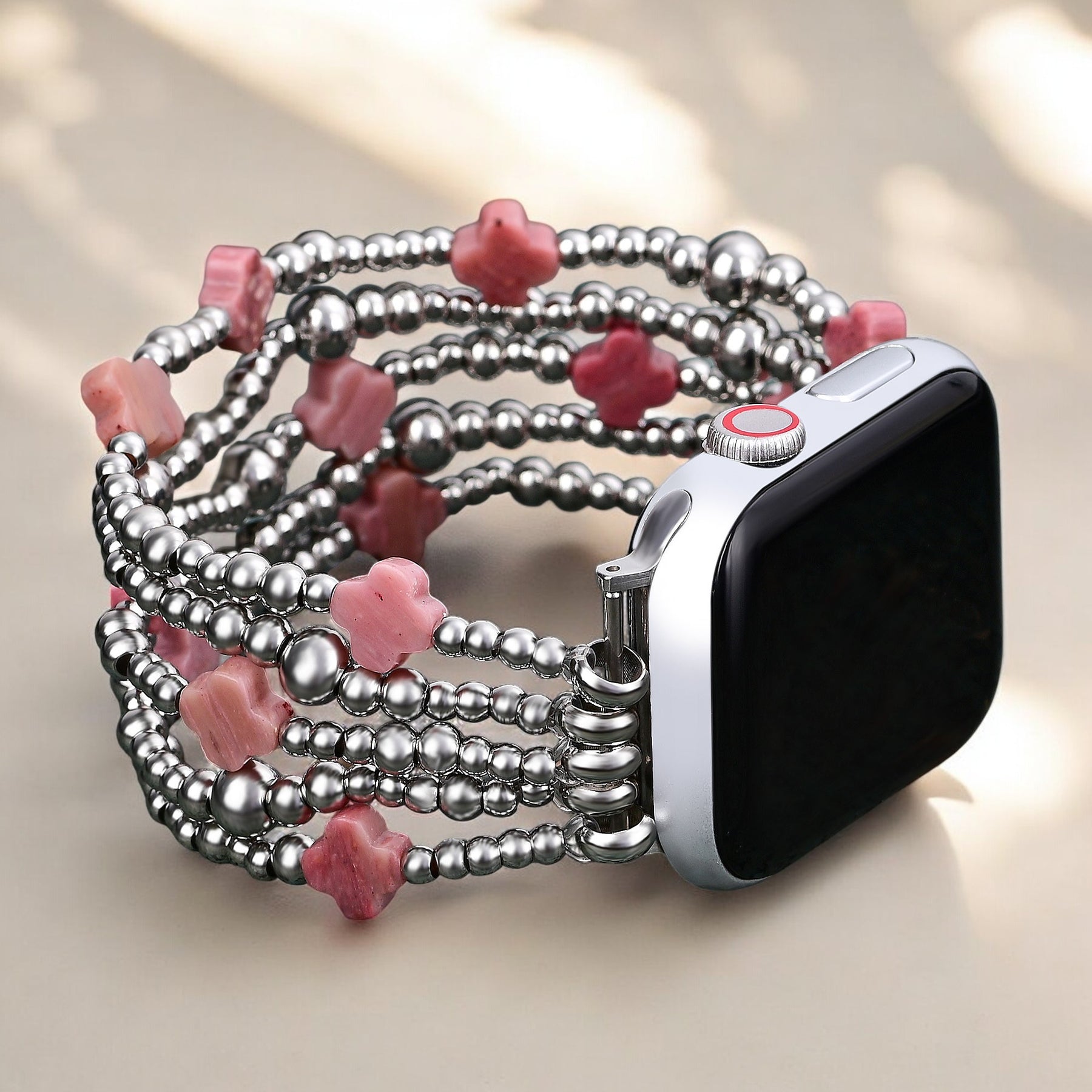 Fiery Grace Cross Stretch Apple Watch Armband
