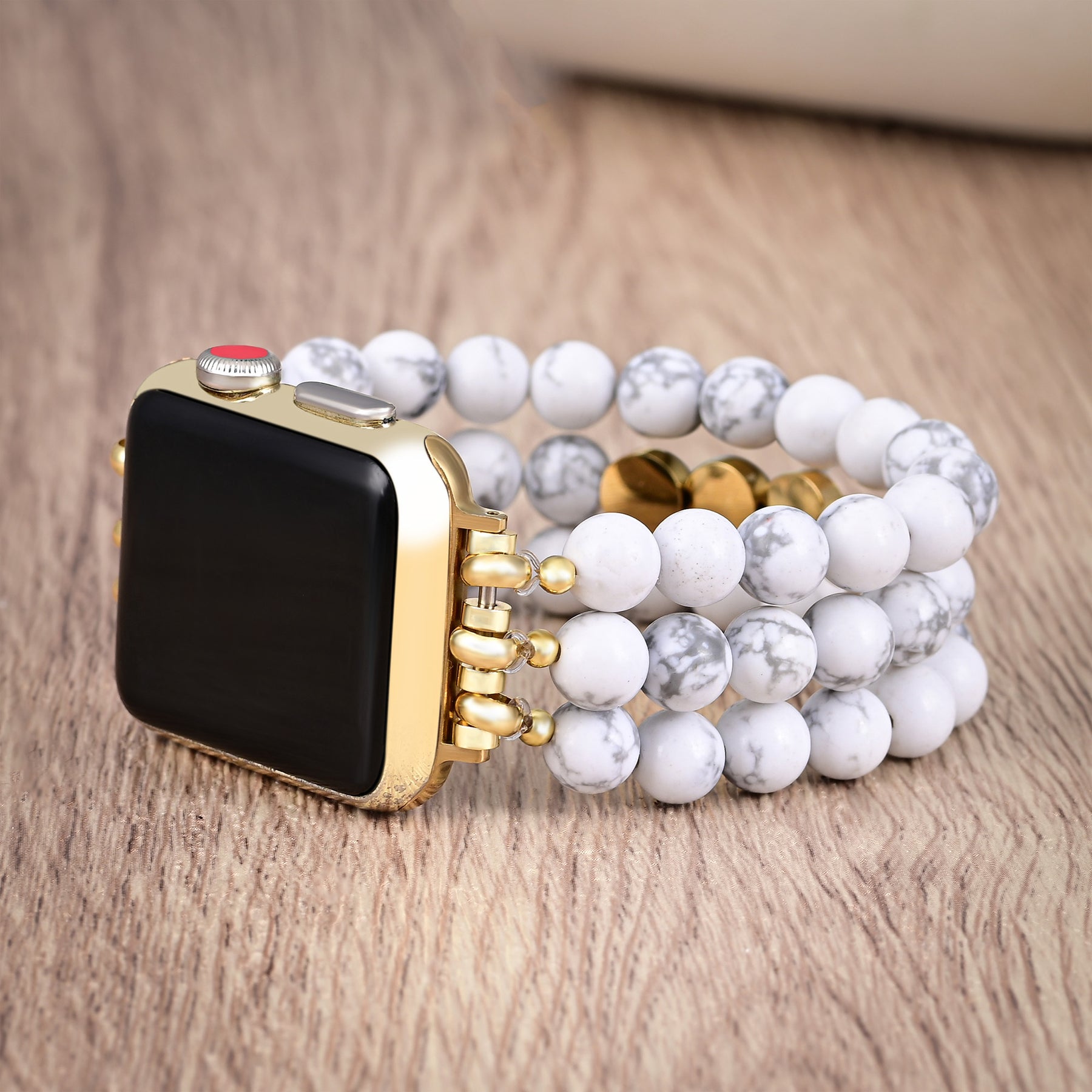 Bracelet Apple Watch Howlite Peace Inspiration