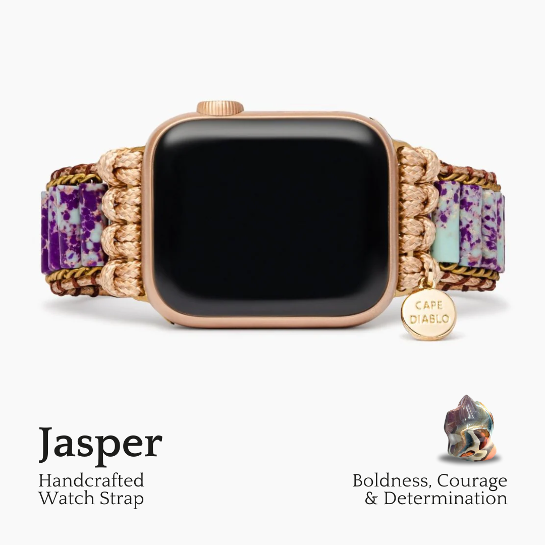 Bracelet de montre Apple Jaspe impérial Amity