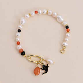 Bracelet perle éclat de Noël
