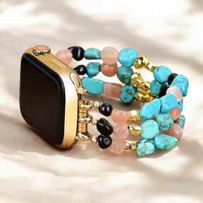 Desert Oasis Stone Stretch Apple Watch Armband
