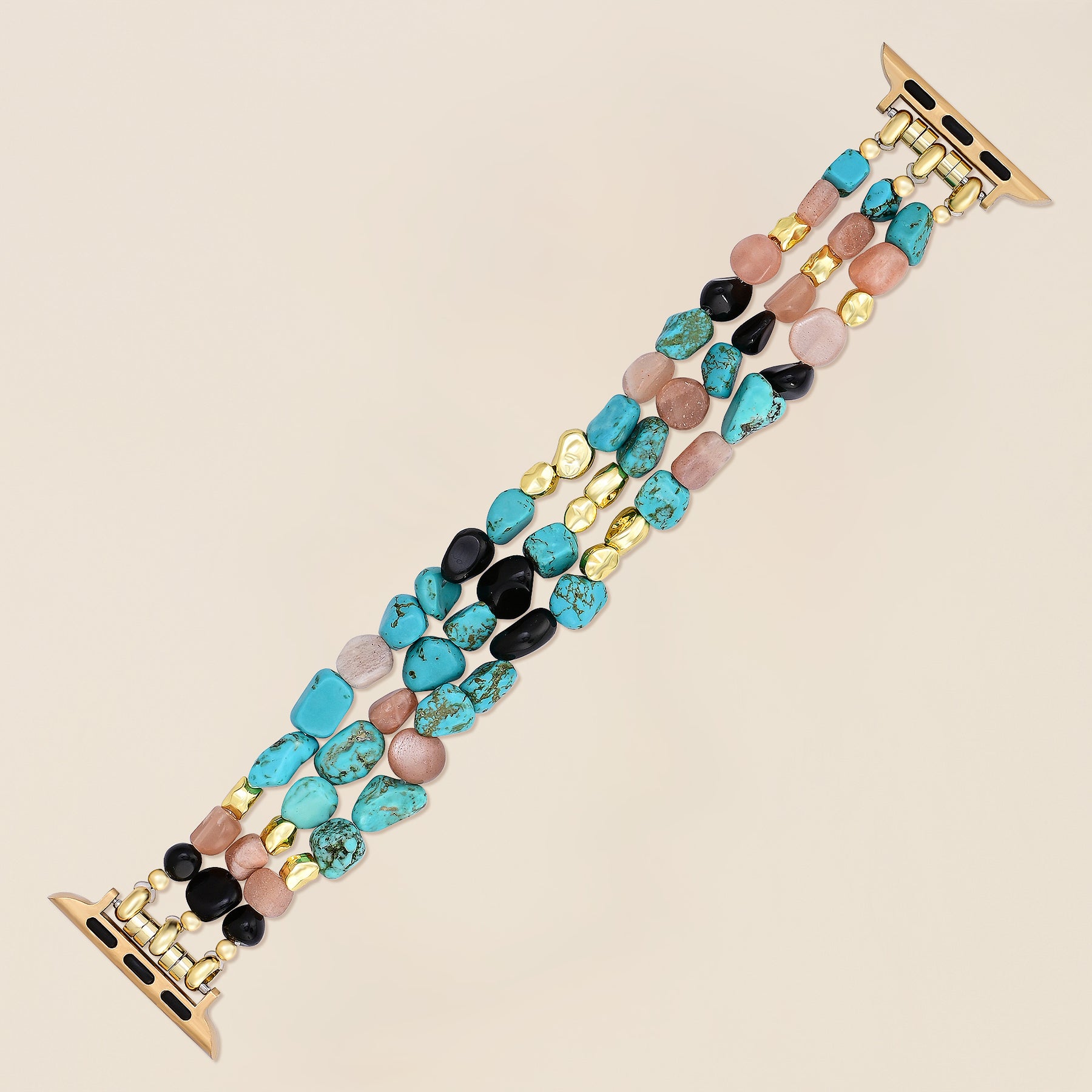 Desert Oasis Stone Stretch Apple Watch Armband
