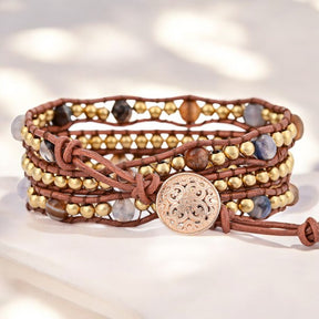 Terra Glow Wickelarmband