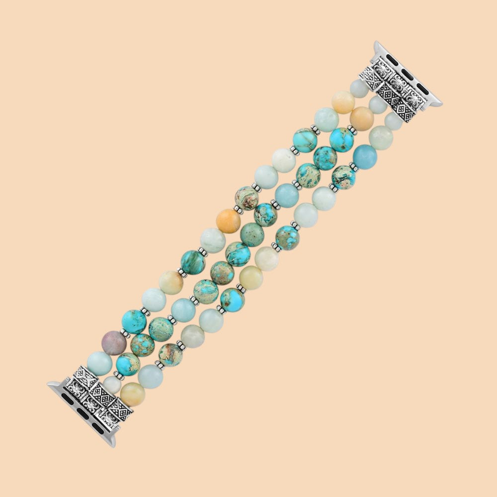 Amazon Blue Ocean Stretch Uhrenarmband