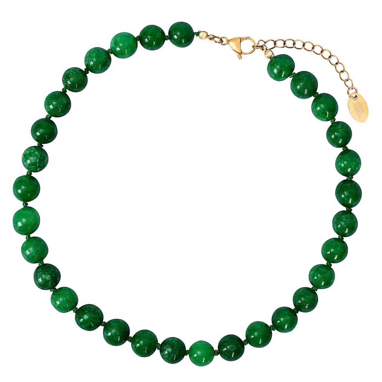Smaragdgeist Halsband Choker