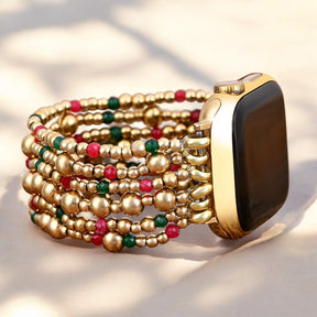 Bracelet Apple Watch Magie Or de Noël