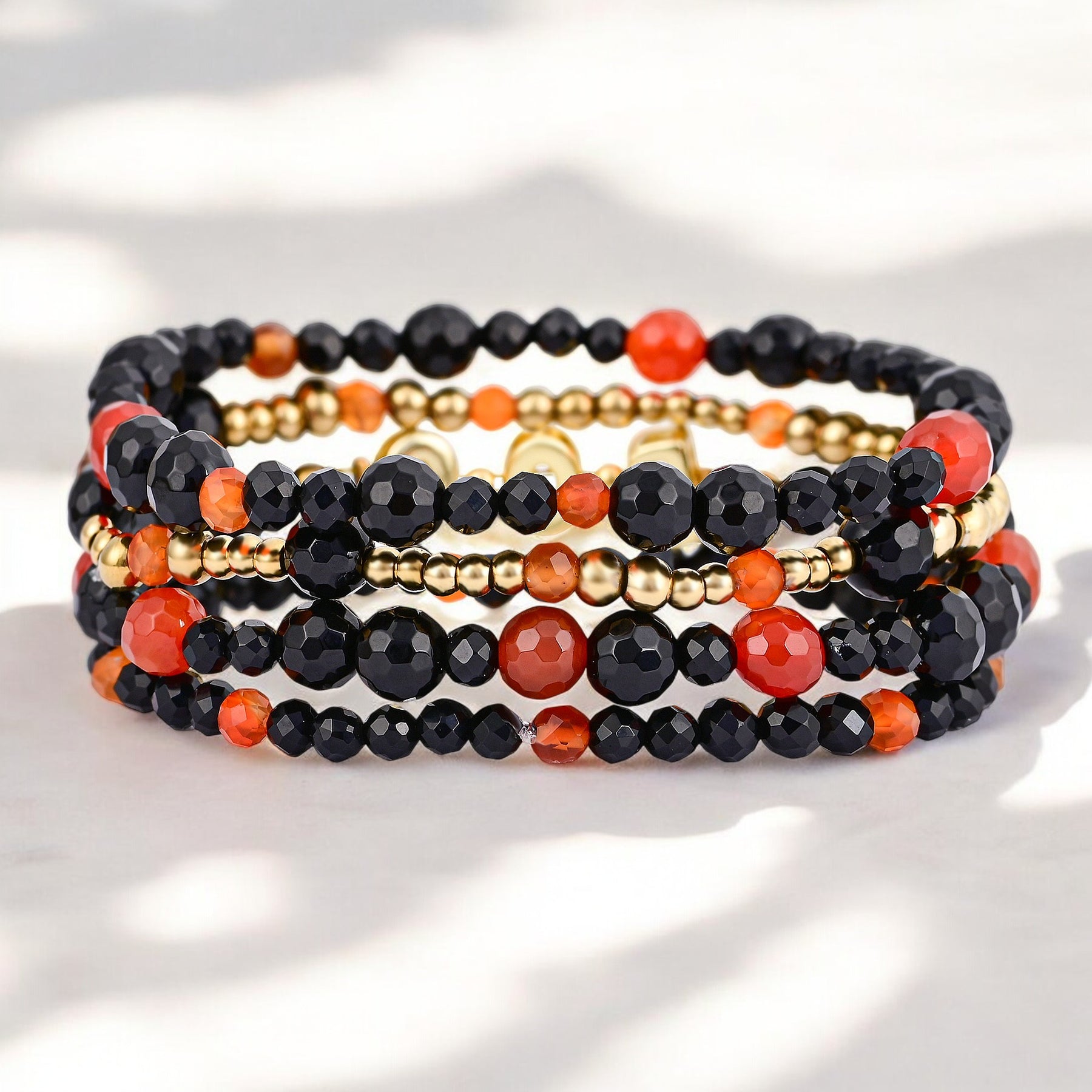 Ensemble de bracelets Patch de citrouille d'Halloween