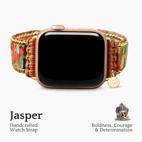 Regenwald-Jaspis Apple Watch Armband