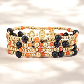 Ensemble de bracelets lumineux effrayants d'Halloween