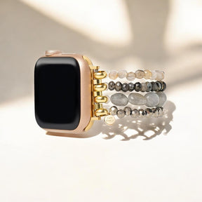 Labradorit-Achat-Fusion Apple Watch Armband