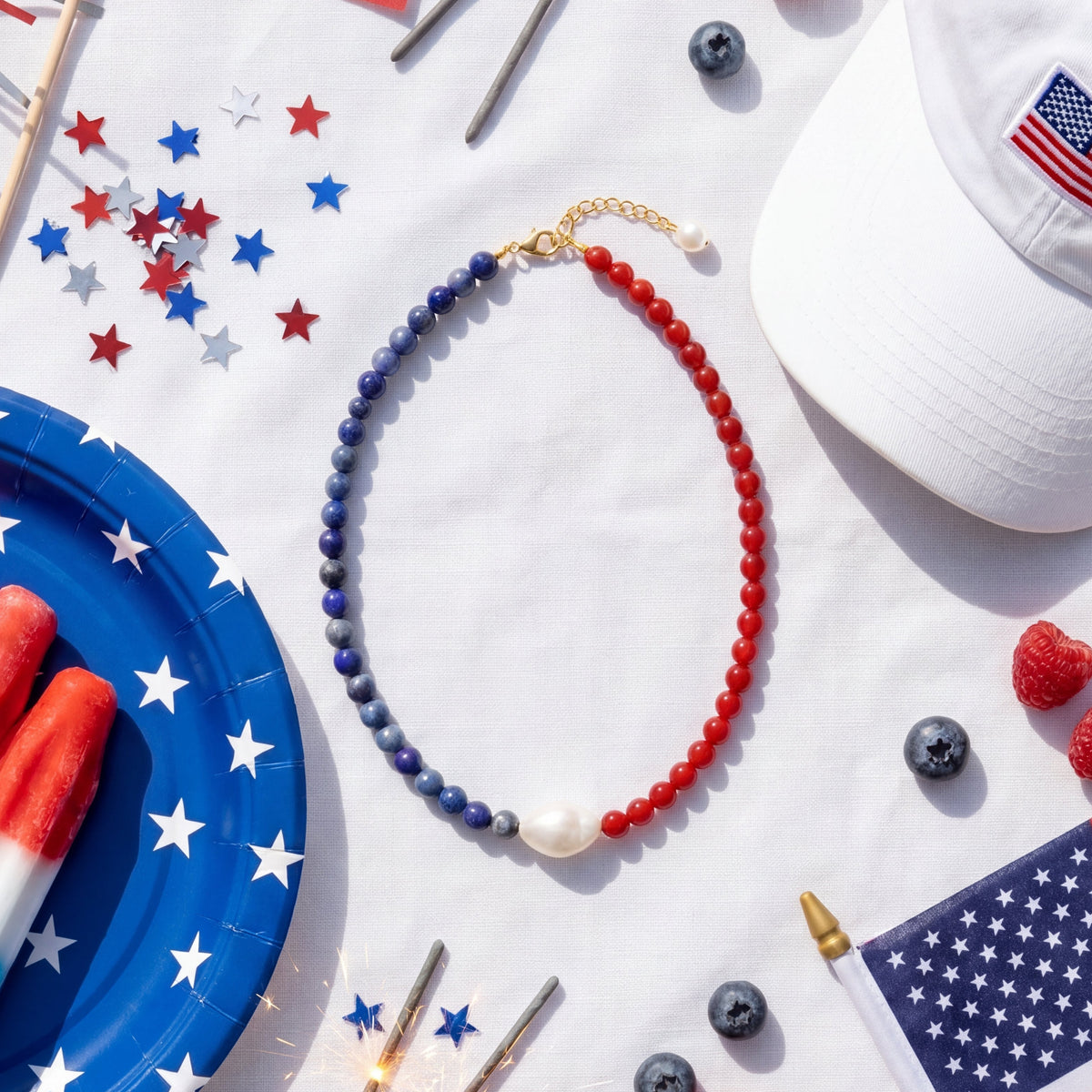 Collier du 250e anniversaire du patrimoine américain