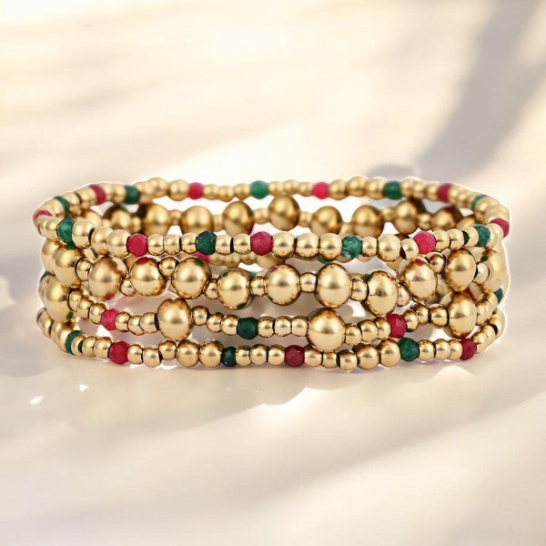 Weihnachts-Gold-Magie-Armband-Set