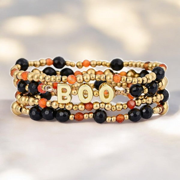 Ensemble de bracelets lumineux effrayants d'Halloween