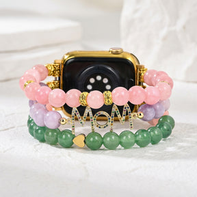 Bracelet Apple Watch Eternal Jade MOM Stretch