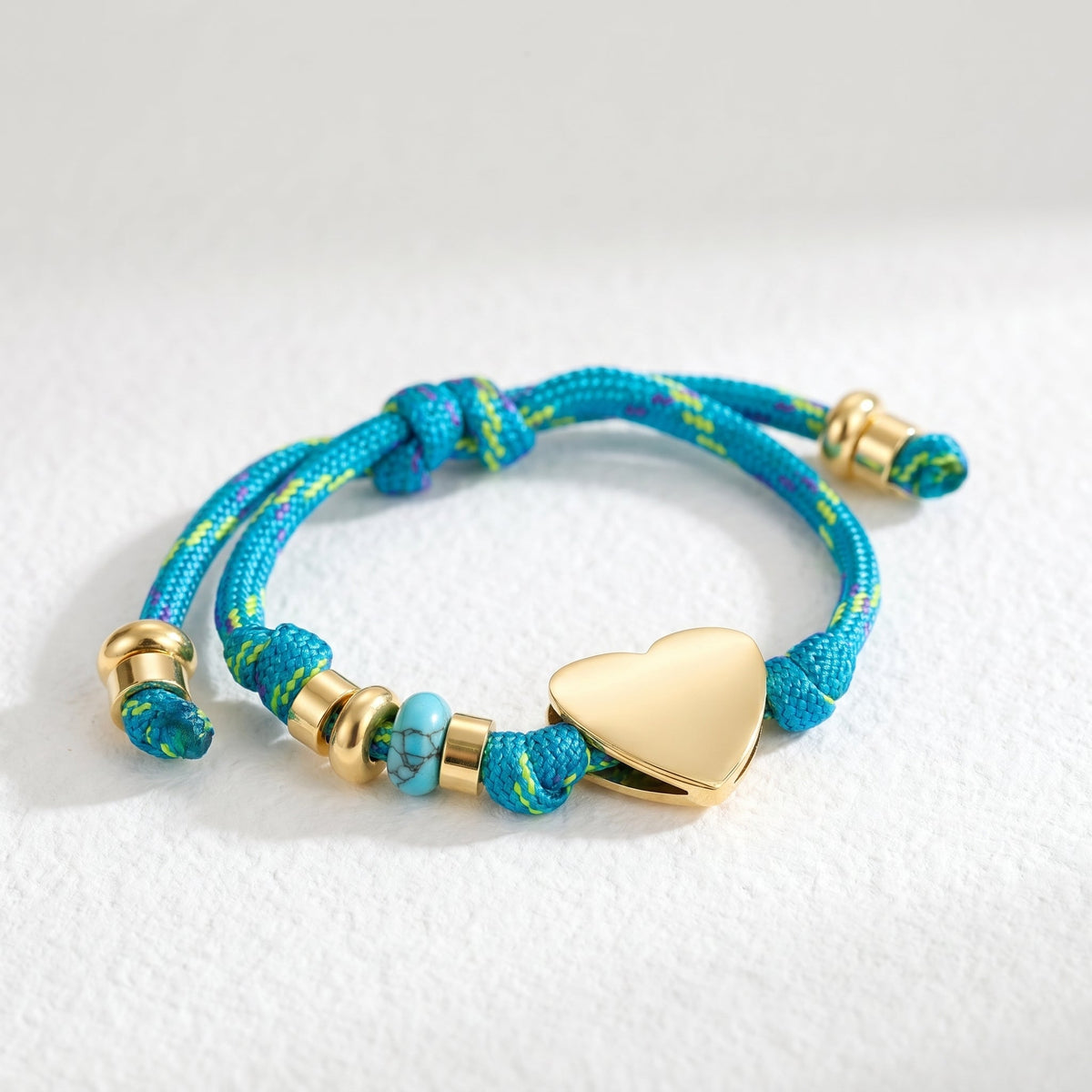 Seilarmband mit Liebesknoten