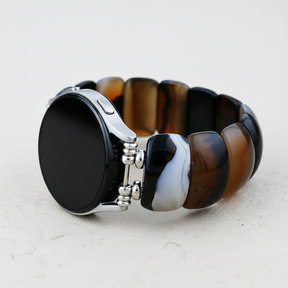 Bohemian Onyx Eleganz Stretch Armband für Samsung Galaxy Watch