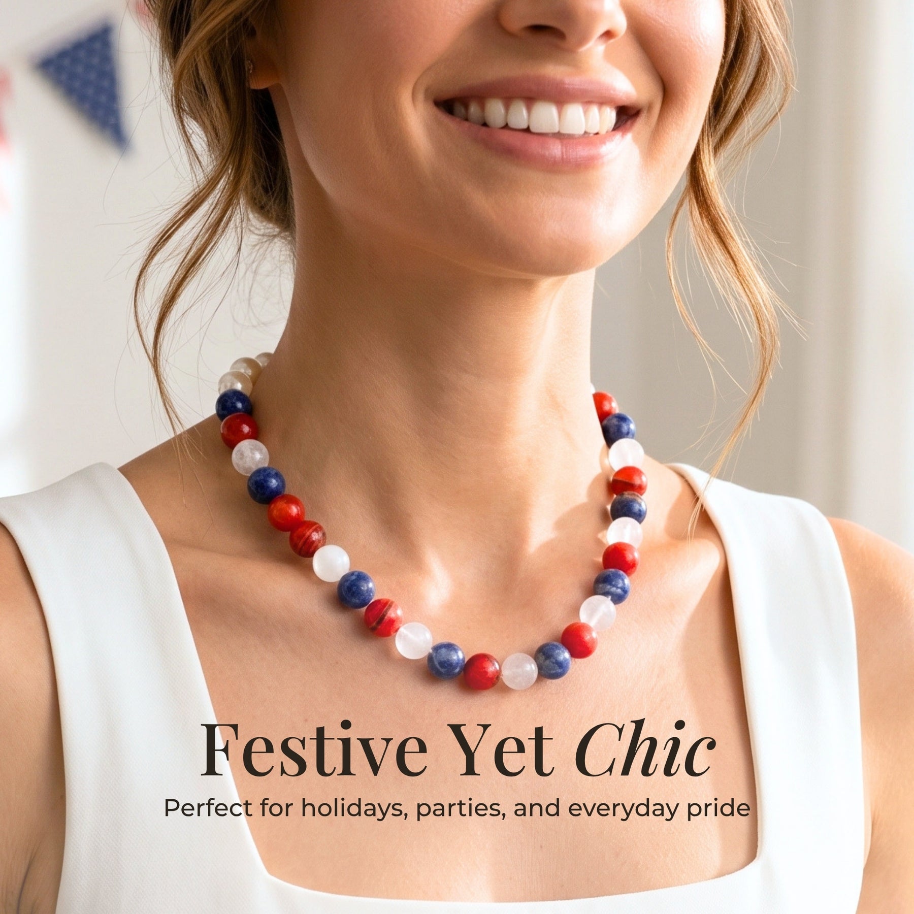 Chunky America 250 Perlenkette