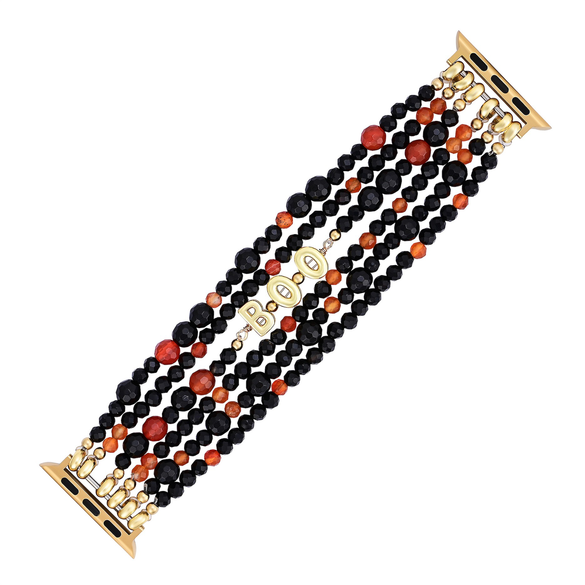Bracelet Apple Watch Halloween Citrouille